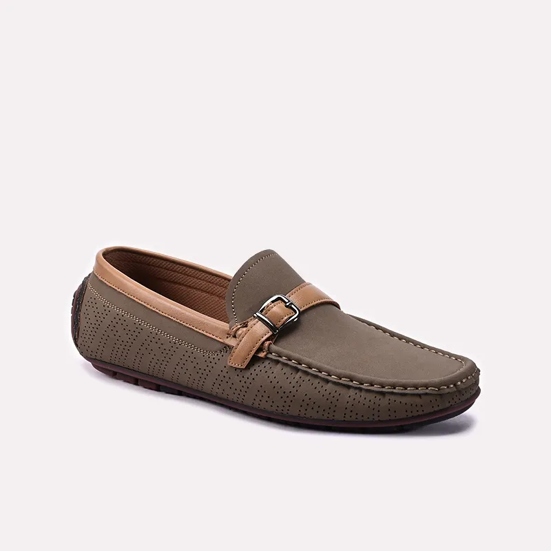 Loafer Shoes Khaki (6-39)