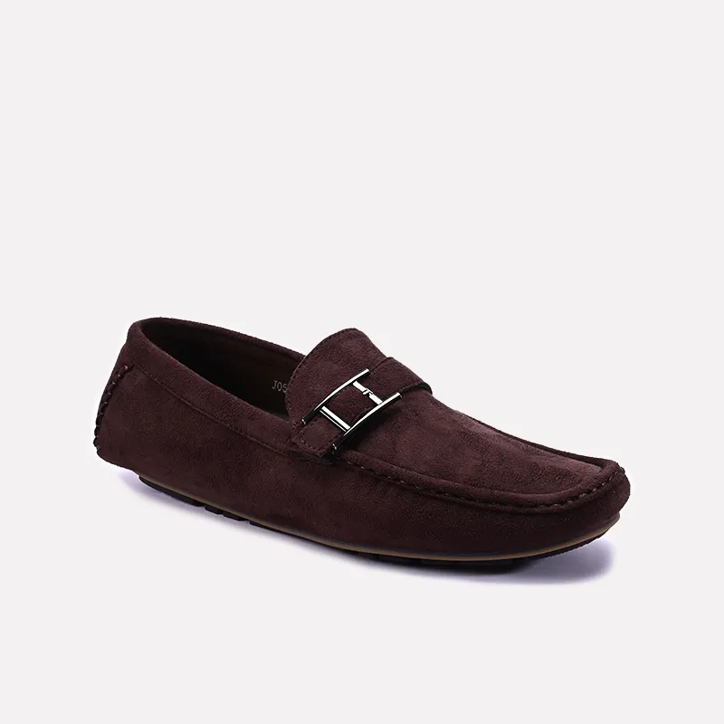 Brown Loafer Shoes (6-39)