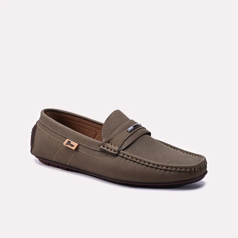 Loafer Shoes Khaki (6-39)